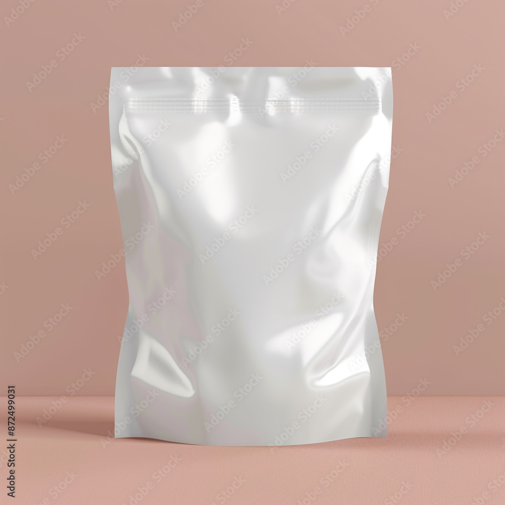 A Modern realistic blank plastic packag design for the product with background A Modern realistic blank plastic packag design for the product with background