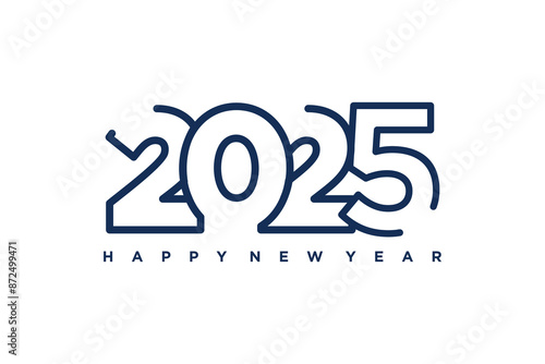 2025 design vector idea with creative modern style high resolution template