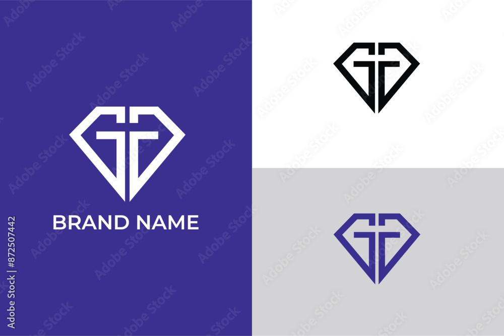 letter GG diamond icon modern abstract Minimal elegant monogram art logo letter G diamond jewellery shop Outstanding professional trendy business logo letter GG diamond icon modern abstract Minimal elegant monogram art logo letter G diamond jewellery shop Outstanding professional trendy business logo