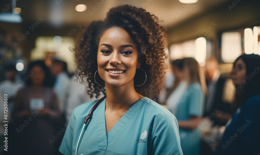 Portrait of a smiling nurse Portrait of a smiling nurse
