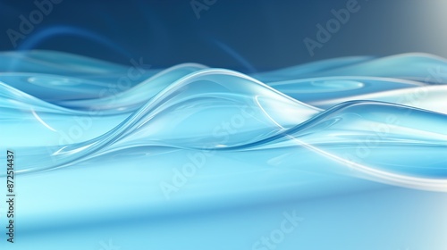 Abstract wavy flowing background