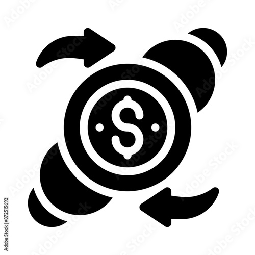 currency glyph icon photo