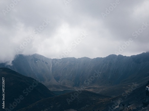 Cloudy mountain