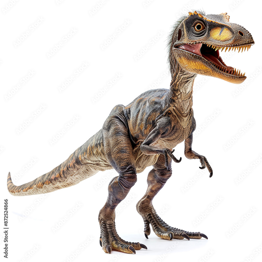 Fototapeta premium Sleek and fierce dinosaur