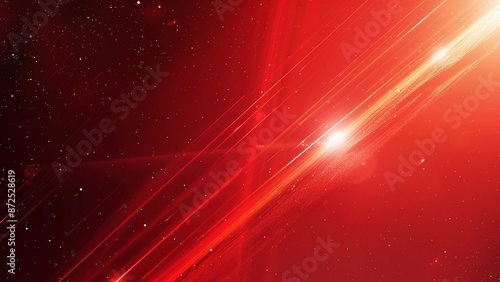 Red Space Background