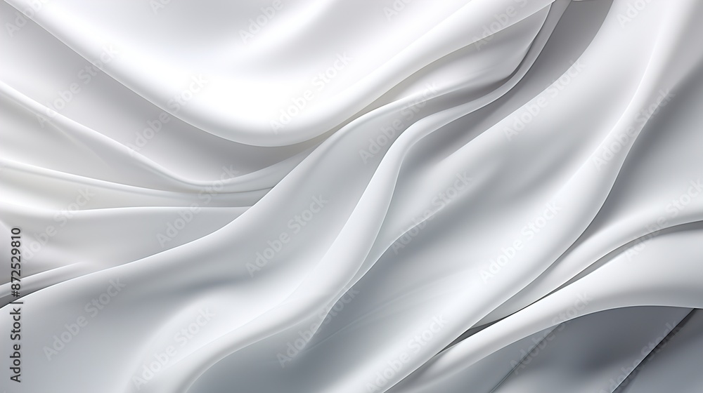 White abstract silk background White abstract silk background