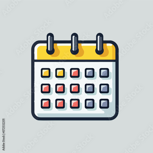 "Calendar Vector Icon EPS 10 | Illustrator Format: Minimalist and elegant design, scalable vector for high-quality prints and digital use."

