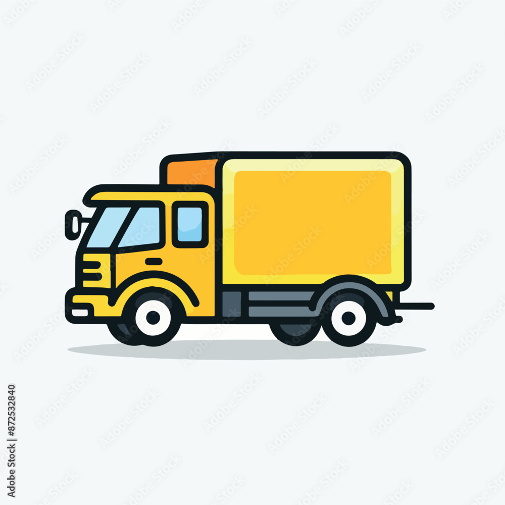 Delivery Truck Icon in Illustrator Vector EPS 10 Format
Delivery Truck Icon in Illustrator Vector EPS 10 Format