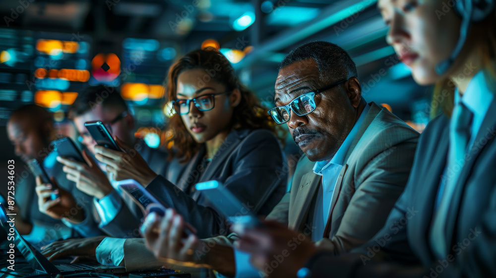 Obraz premium Diverse government representatives in meeting