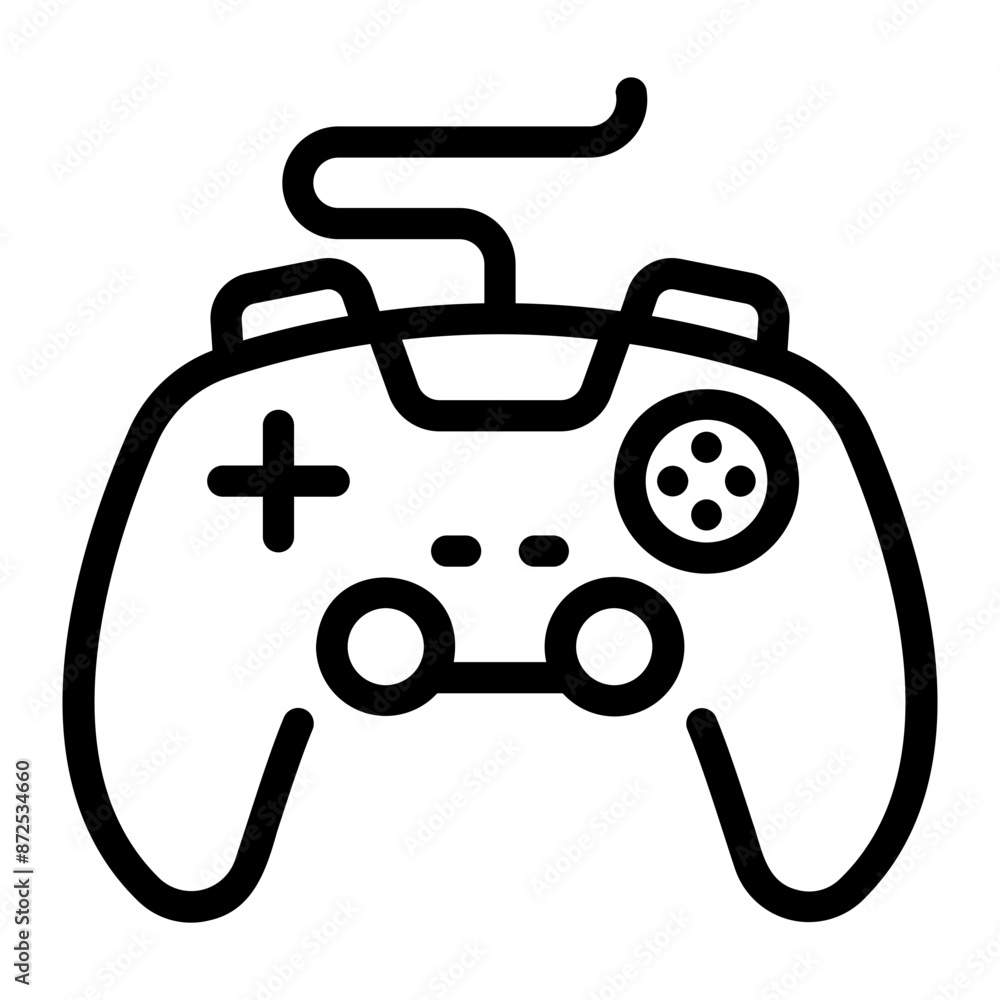 joystick Line Icon joystick Line Icon