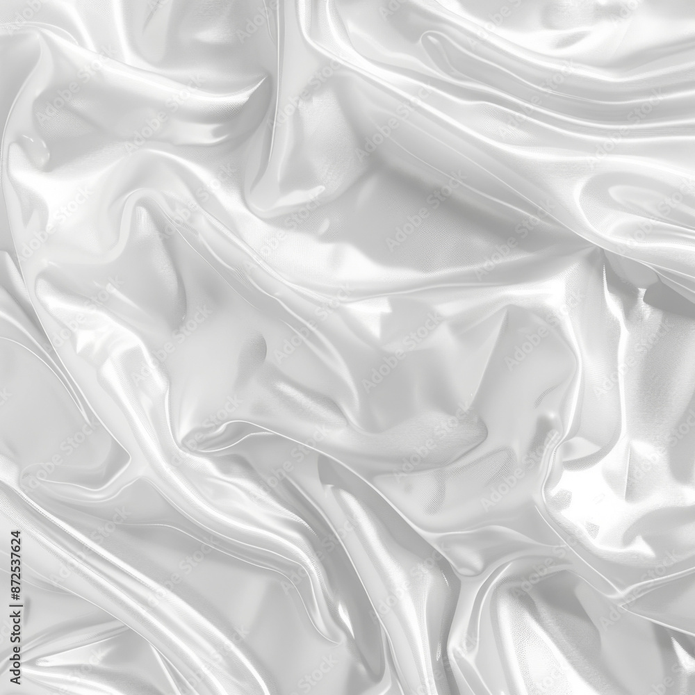 Obraz premium Smooth white plastic texture with a glossy finish
