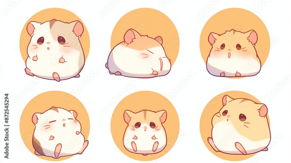 かわいいハムスターのアイコン3