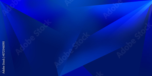 abstract blue background with layers of transparent shapes in random pattern, cool modern background design
