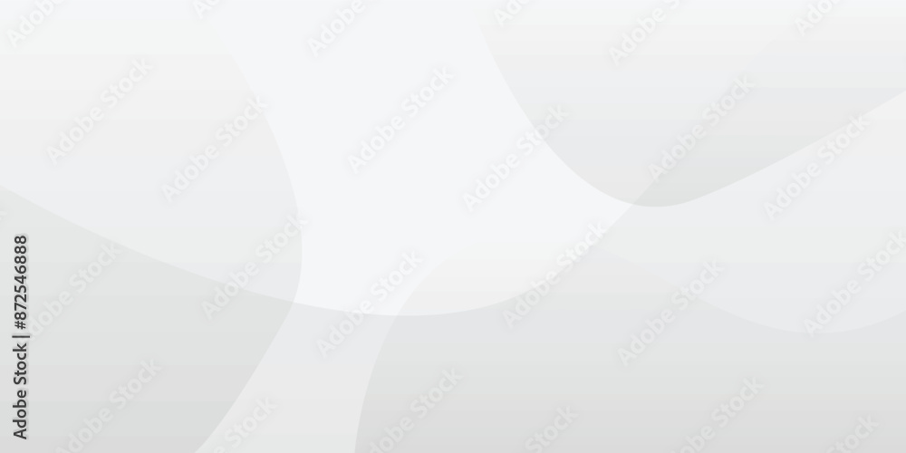 Obraz premium Abstract Geometric modern white and gray color. Modern and Creative Trend design