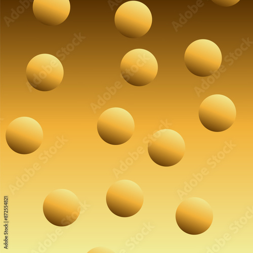 Gradient mesh abstract background. Blurred backdrop with simple muffled colors. Semi normal gold brown glitter dark light standart.