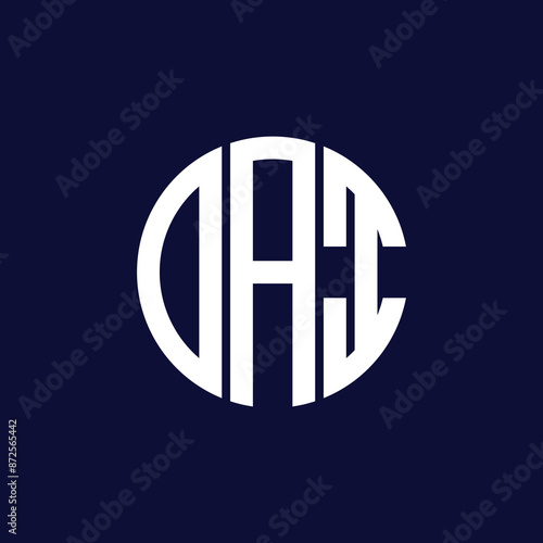dai and oai circle logo design