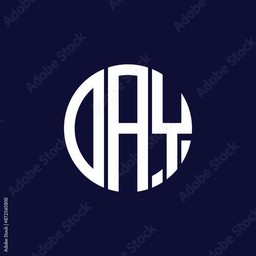 day and oay circle logo design