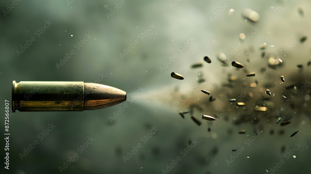 Epic speed motion gun bullet flying background Epic speed motion gun bullet flying background