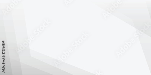 Abstract Geometric modern white and gray color. Modern and Creative Trend design