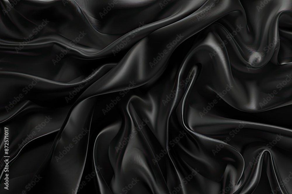 Obraz premium black silk background