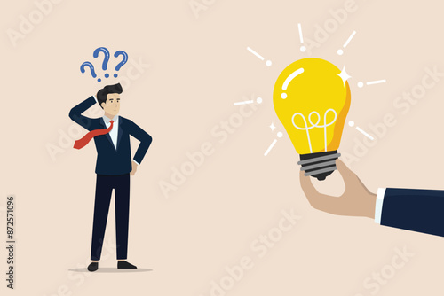 Provide business ideas, help leaders to solve problems, provide business idea concepts, company leaders provide light bulb ideas for employees.