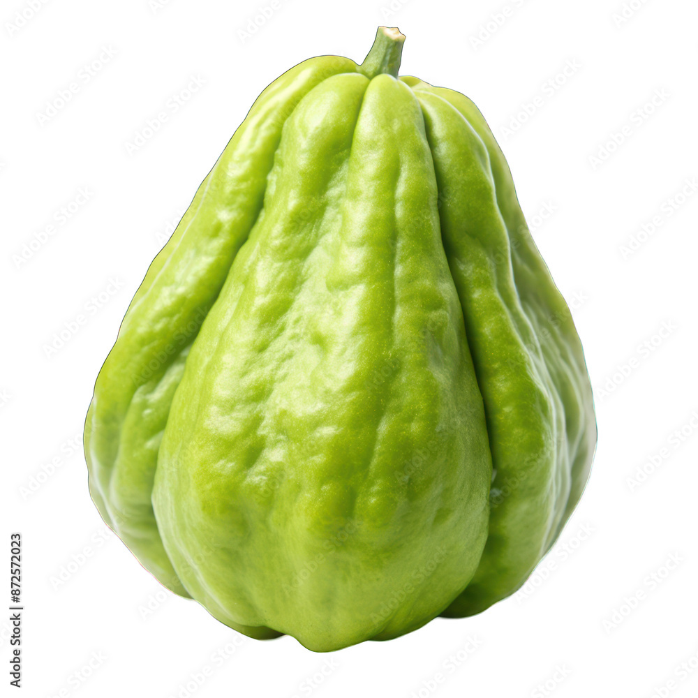 Chayote isolated on transparent background Chayote isolated on transparent background