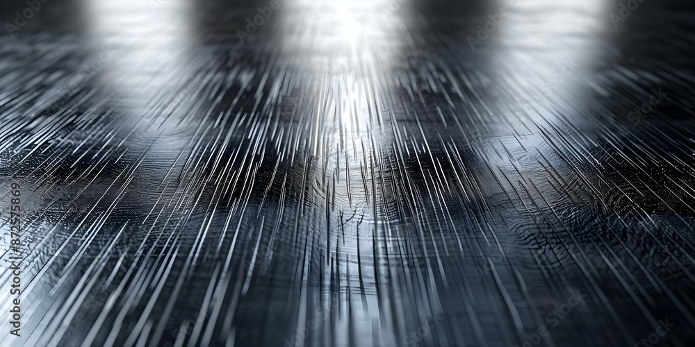 Capturing the Sheen A Close-Up of Brushed Metal Surface Highlighting Modern Industrial Design. Concept Industrial Design, Brushed Metal, Close-Up Photography, Modern Aesthetics Capturing the Sheen A Close-Up of Brushed Metal Surface Highlighting Modern Industrial Design. Concept Industrial Design, Brushed Metal, Close-Up Photography, Modern Aesthetics