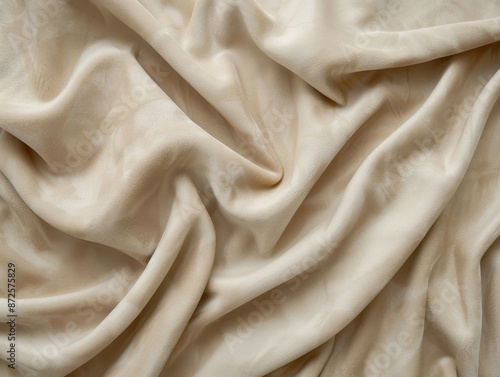 Light beige suede texture with a soft and smooth finish