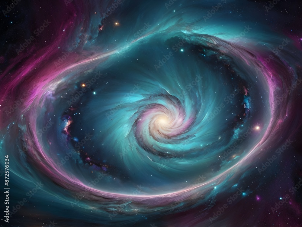 spiral galaxy in space spiral galaxy in space