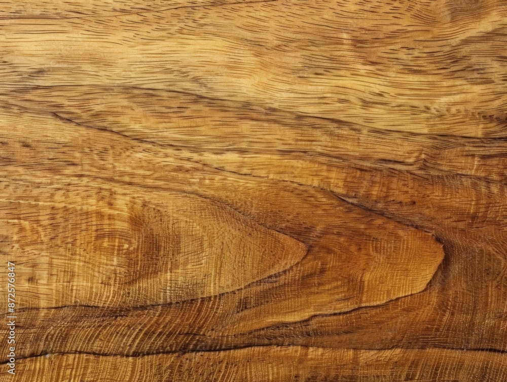 Fototapeta premium Light brown teak texture with visible grain and natural imperfections
