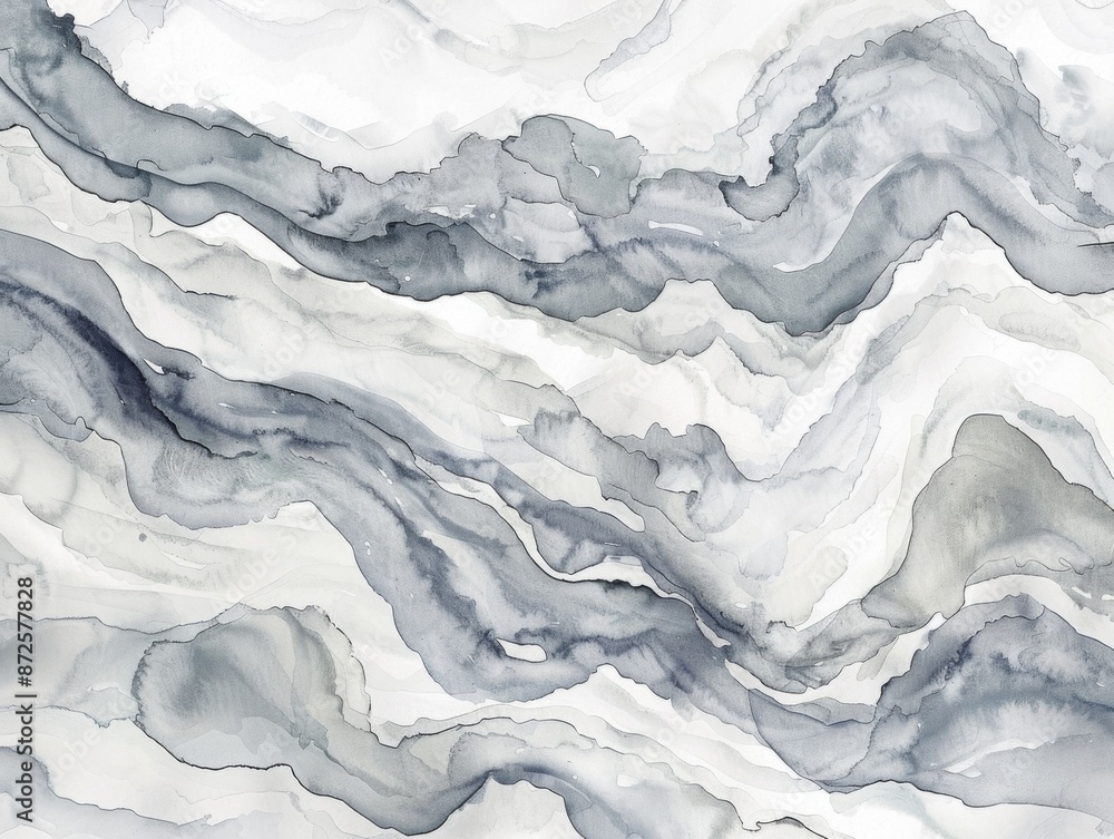 Light grey watercolor texture with soft and flowing patterns, adding an artistic touch Light grey watercolor texture with soft and flowing patterns, adding an artistic touch
