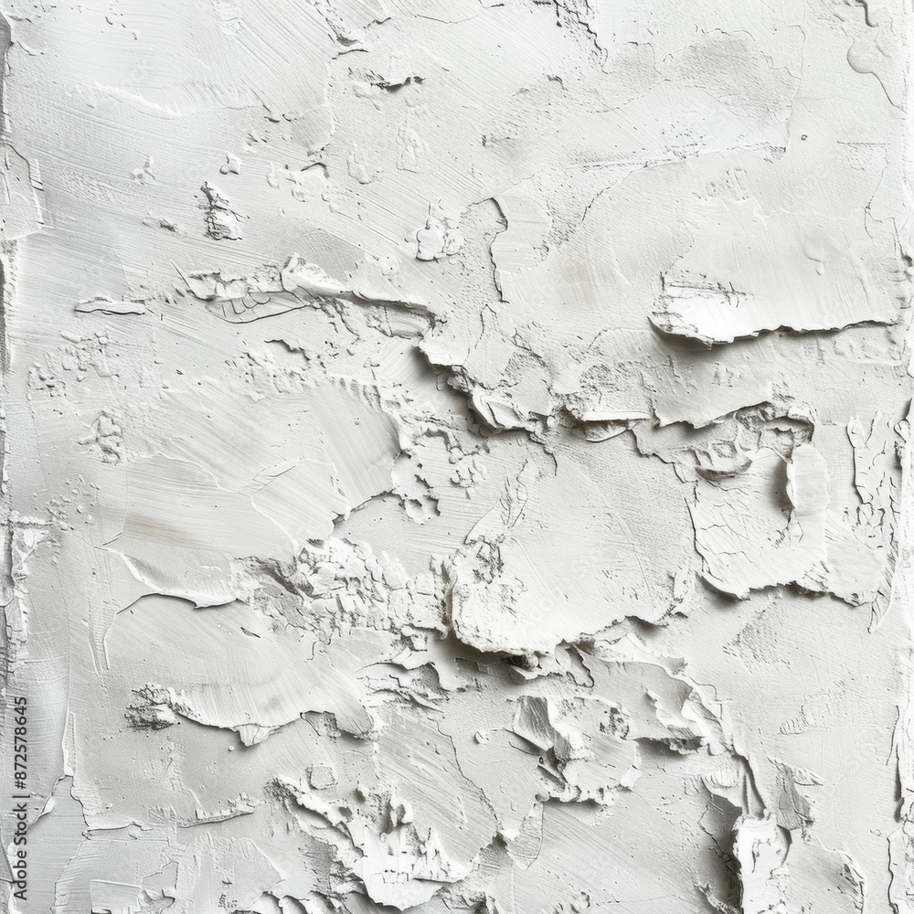 Obraz premium Smooth white chalk texture with subtle imperfections