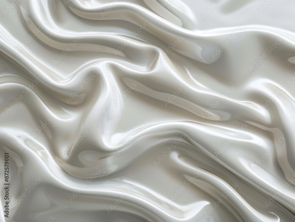 Fototapeta premium Smooth white porcelain texture with subtle glossy accents