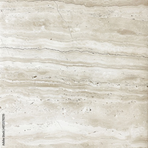 Smooth white travertine tile texture with subtle veining