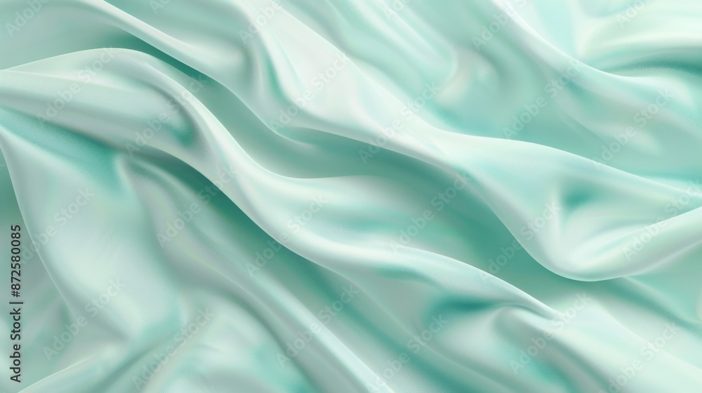 Obraz premium Soft pastel turquoise texture with a smooth gradient
