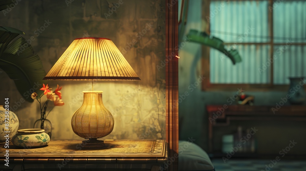 A lamp for home use A lamp for home use