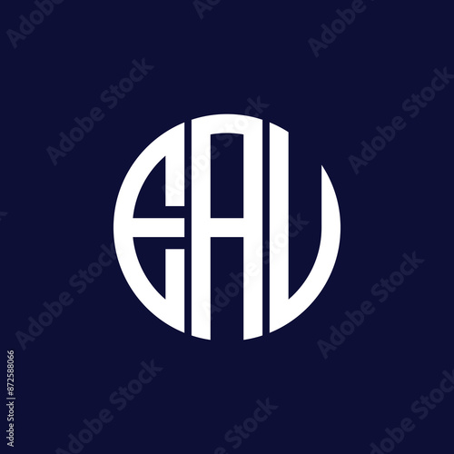 eau circle logo design