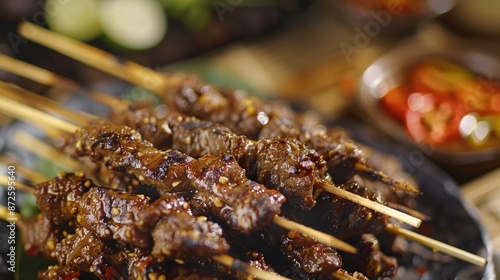 Delicious Indonesian Satay Skewers