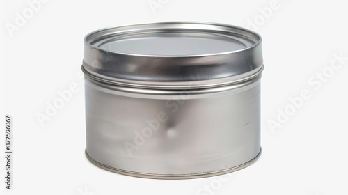 Keep your food fresh and safe with this aluminum tin can. It's perfect for long-term storage of food, and the blank edge makes it easy to label.