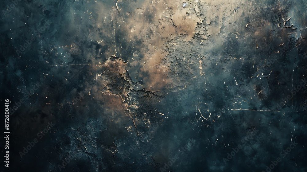 Obraz premium Abstract grunge texture with distressed elements adding depth, design, texture, artistic