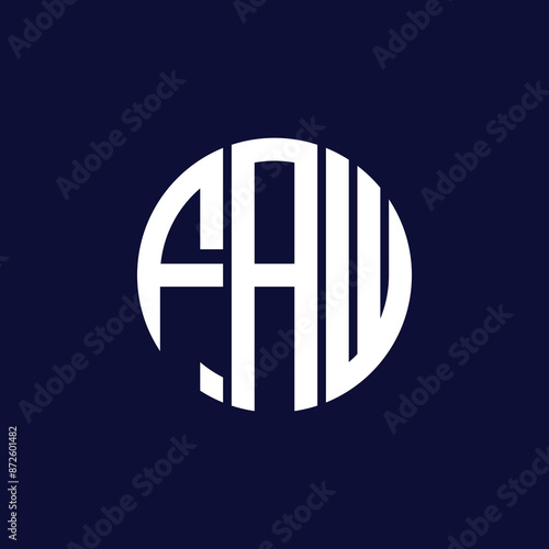 faw circle logo design