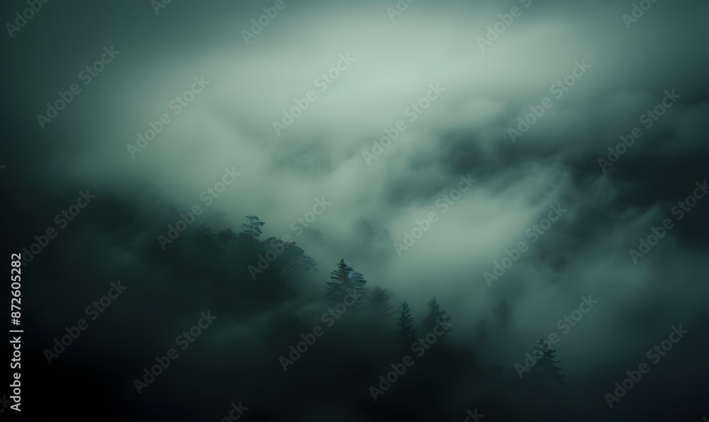 Abstract white smoke or steam swirls Abstract white smoke or steam swirls