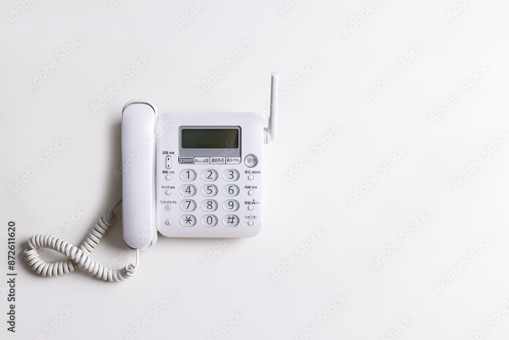 固定電話　Fixed-line phone