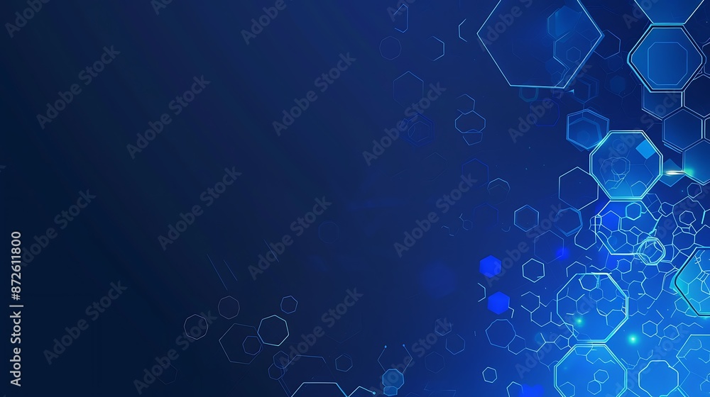 Abstract blue technology hexagonal background, futuristic, digital, design Abstract blue technology hexagonal background, futuristic, digital, design