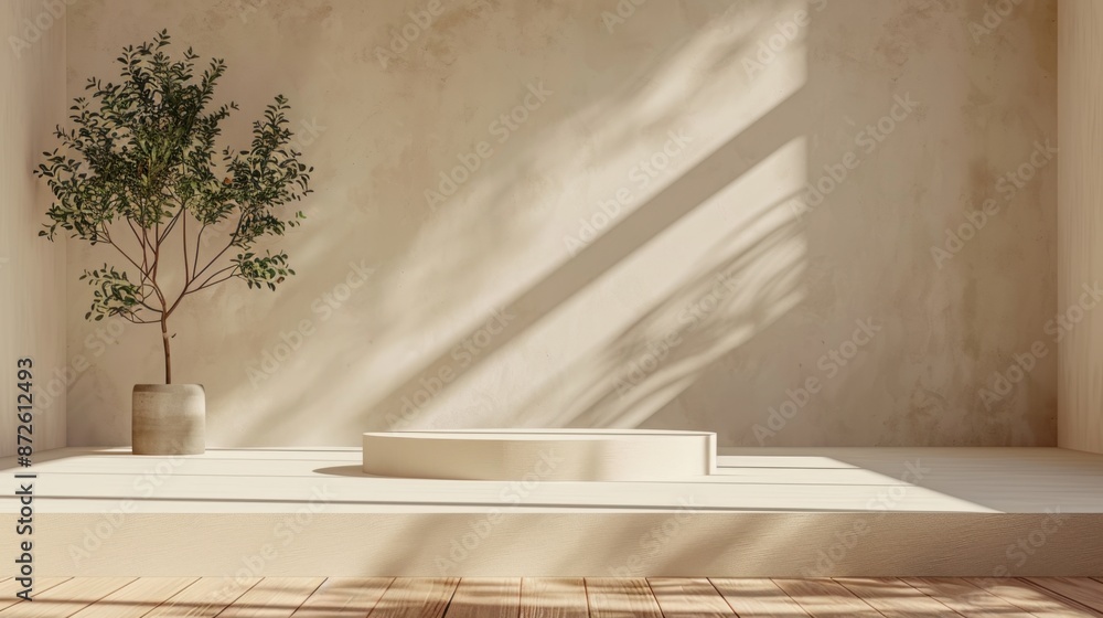 A minimalist conference setup with a simple podium and neutral background, capturing the essence of a symposium event. A minimalist conference setup with a simple podium and neutral background, capturing the essence of a symposium event.