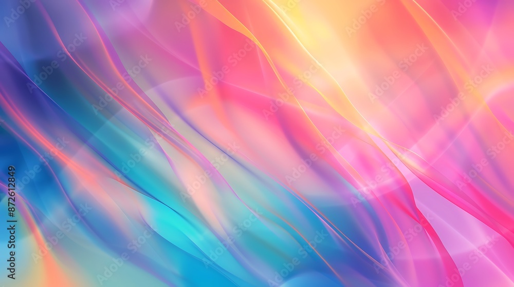 Blurred colored abstract background with smooth transitions, vibrant, artistic, fluid Blurred colored abstract background with smooth transitions, vibrant, artistic, fluid