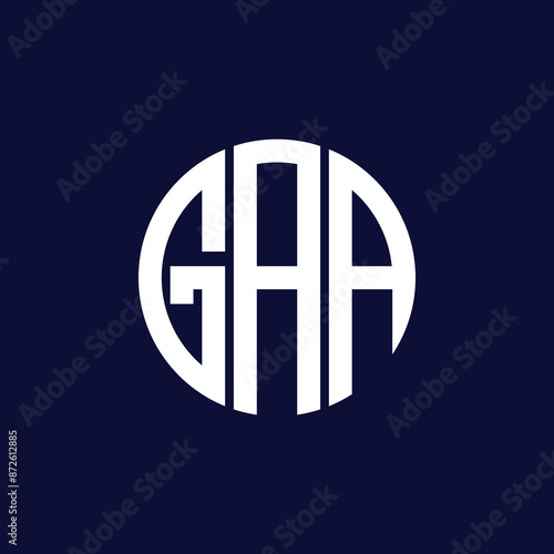 gaa circle logo design