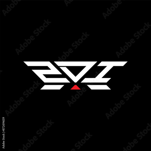 ZDI letter logo vector design, ZDI simple and modern logo. ZDI luxurious alphabet design