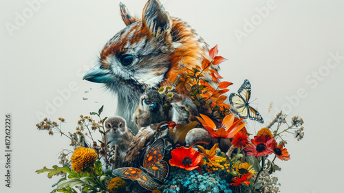 Celebrate World Wildlife Day With Stunning Animal Collage Art photo