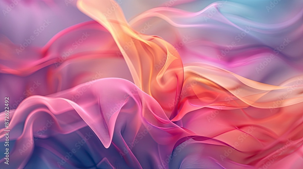 Obraz premium Abstract blurred background in vibrant colors